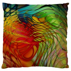 Texture Art Color Pattern Standard Flano Cushion Case (two Sides) by Sapixe