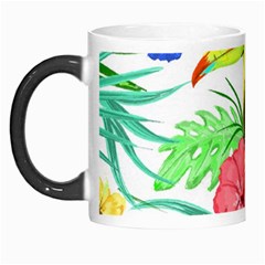 Leaves Tropical Nature Green Plant Morph Mugs by Sapixe