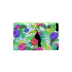 Leaves Tropical Nature Green Plant Cosmetic Bag (xs) by Sapixe