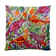 Art Flower Pattern Background Standard Cushion Case (two Sides) by Sapixe