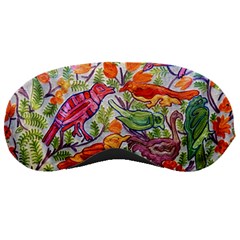 Art Flower Pattern Background Sleeping Masks by Sapixe