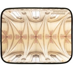 Wells Cathedral Wells Cathedral Double Sided Fleece Blanket (mini)  by Sapixe