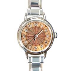 York Minster Chapter House Round Italian Charm Watch by Sapixe