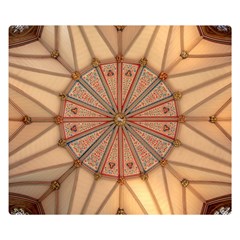 York Minster Chapter House Double Sided Flano Blanket (small)  by Sapixe