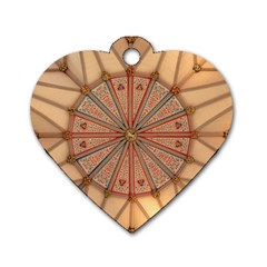 York Minster Chapter House Dog Tag Heart (two Sides) by Sapixe