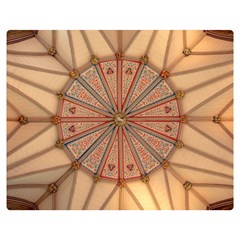 York Minster Chapter House Double Sided Flano Blanket (medium)  by Sapixe