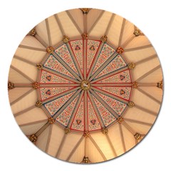 York Minster Chapter House Magnet 5  (round) by Sapixe