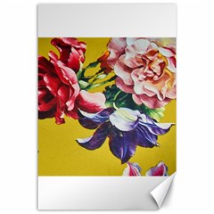 Textile Printing Flower Rose Cover Canvas 24  X 36 