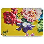 Textile Printing Flower Rose Cover Large Doormat  30 x20  Door Mat