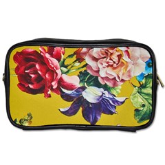 Textile Printing Flower Rose Cover Toiletries Bag (one Side) by Sapixe