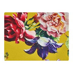 Textile Printing Flower Rose Cover Double Sided Flano Blanket (mini)  by Sapixe