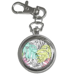 Leaves Tropical Nature Plant Key Chain Watches by Sapixe