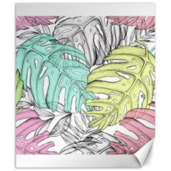 Leaves Tropical Nature Plant Canvas 20  X 24  by Sapixe