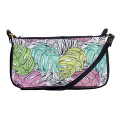 Leaves Tropical Nature Plant Shoulder Clutch Bag by Sapixe