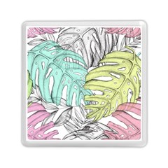 Leaves Tropical Nature Plant Memory Card Reader (square)