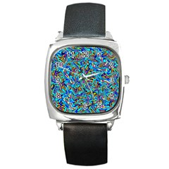 New Stuff-9 Square Metal Watch by ArtworkByPatrick