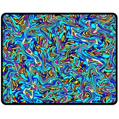 New Stuff-9 Double Sided Fleece Blanket (medium)  by ArtworkByPatrick