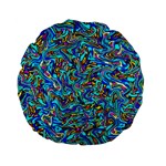 NEW STUFF-9 Standard 15  Premium Flano Round Cushions Front