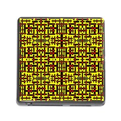 Red Black Yellow Memory Card Reader (square 5 Slot) by ArtworkByPatrick