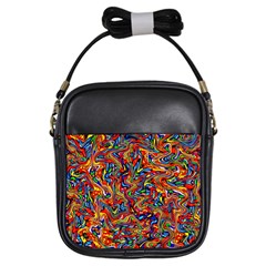 New Stuff-10 Girls Sling Bag by ArtworkByPatrick