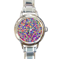 New Stuff-2-1 Round Italian Charm Watch by ArtworkByPatrick