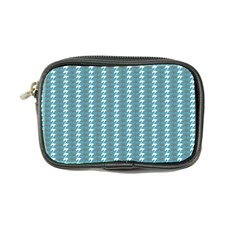 Swan Herd Houndstooth Pattern Coin Purse by emilyzragz