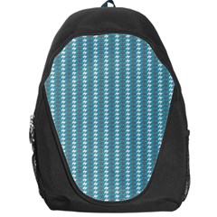 Swan Herd Houndstooth Pattern Backpack Bag by emilyzragz