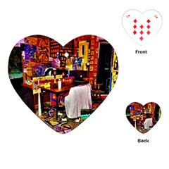 Painted House Playing Cards (heart) by MRTACPANS