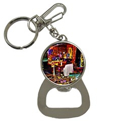 Painted House Bottle Opener Key Chains by MRTACPANS