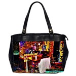 PAINTED HOUSE Oversize Office Handbag (2 Sides) Front