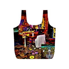 Painted House Full Print Recycle Bag (s) by MRTACPANS