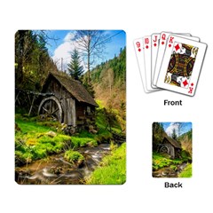 Landscape # 3 The Shed Playing Cards Single Design by ArtworkByPatrick