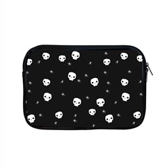 Pattern Skull Stars Halloween Gothic on black background Apple MacBook Pro 15  Zipper Case