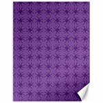 Pattern Spiders Purple and black Halloween Gothic Modern Canvas 12  x 16  11.86 x15.41  Canvas - 1