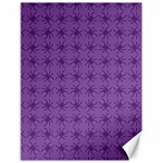 Pattern Spiders Purple and black Halloween Gothic Modern Canvas 18  x 24  17.8 x23.08  Canvas - 1