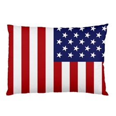 Us Flag Stars And Stripes Maga Pillow Case by snek