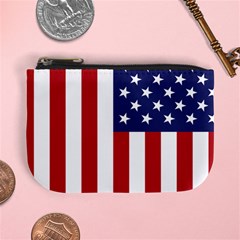 Us Flag Stars And Stripes Maga Mini Coin Purse by snek