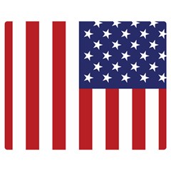 Us Flag Stars And Stripes Maga Double Sided Flano Blanket (medium)  by snek