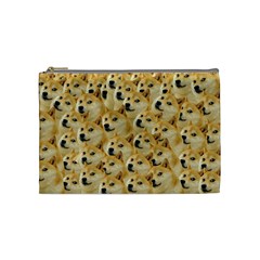 Doge meme Doggo Kekistan Funny Pattern Cosmetic Bag (Medium)