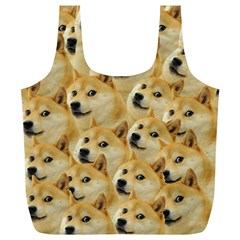 Doge meme Doggo Kekistan Funny Pattern Full Print Recycle Bag (XL)