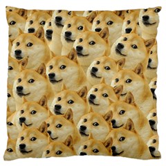 Doge Meme Doggo Kekistan Funny Pattern Standard Flano Cushion Case (two Sides) by snek