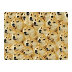 Doge meme Doggo Kekistan Funny Pattern Double Sided Flano Blanket (Mini) 