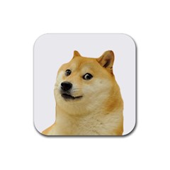 Doggo Doge Meme Rubber Coaster (square) by snek