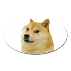 Doggo Doge Meme Magnet (oval) by snek