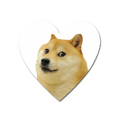 Doggo Doge Meme Magnet (heart) by snek