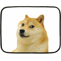 Doggo Doge Meme Double Sided Fleece Blanket (mini) by snek