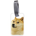 Doggo Doge Meme Luggage Tag (two sides) Front