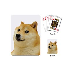 Doggo Doge Meme Playing Cards (mini) by snek