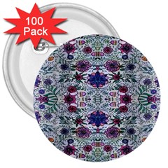 Erin 3  Buttons (100 Pack)  by ArtworkByPatrick