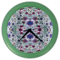 Erin Color Wall Clock by ArtworkByPatrick